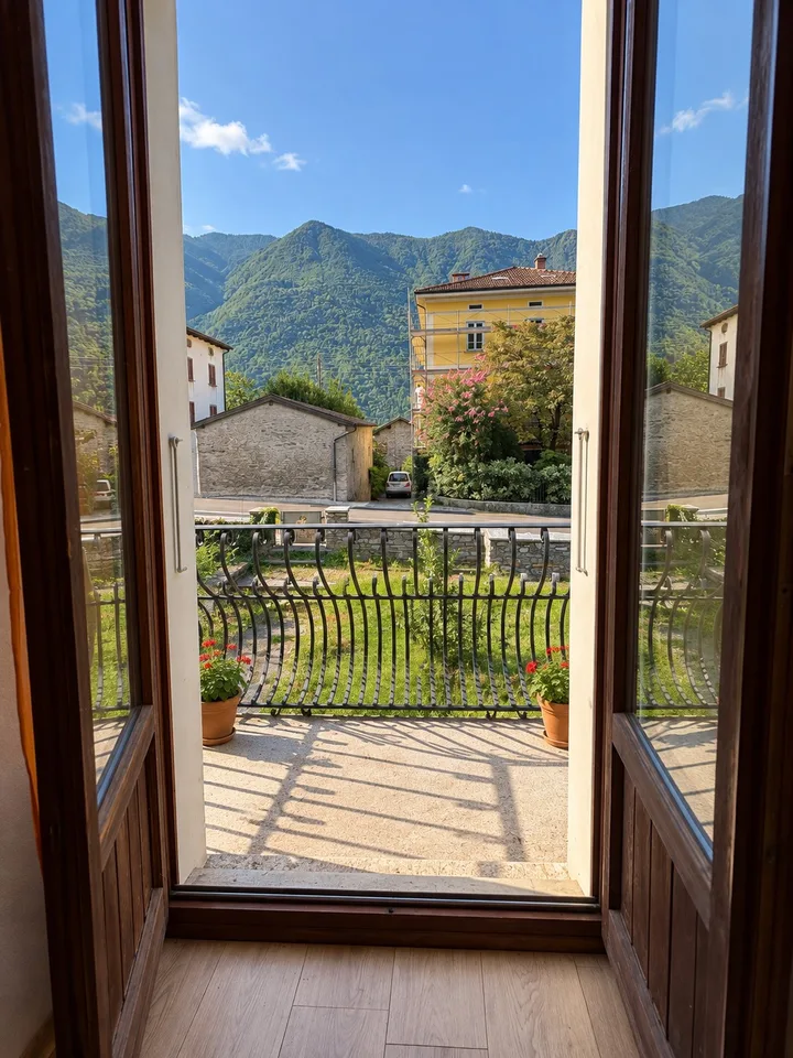 Doppelhaushälfte mit 5.5 + 2 Zimmern in San Vittore – Historischer Charme und Moderner Komfort – Foto 7 von 29