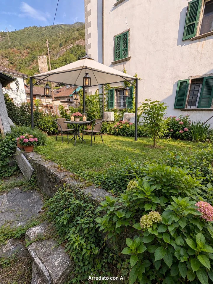 Doppelhaushälfte mit 5.5 + 2 Zimmern in San Vittore – Historischer Charme und Moderner Komfort – Foto 23 von 29
