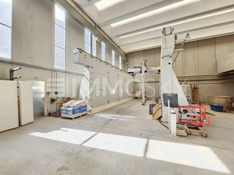 Bezugsbereite Gewerbehalle für Handwerksbetriebe – Foto 6 von 7