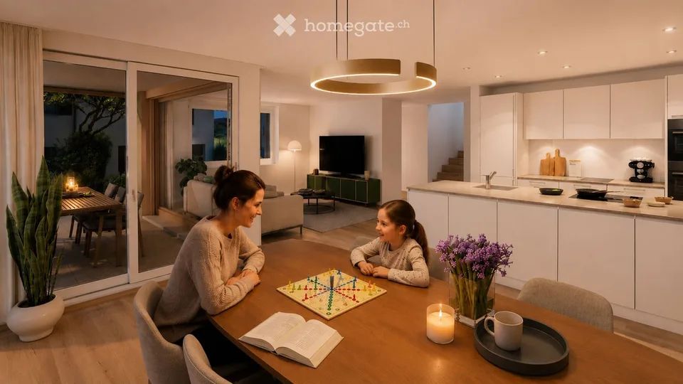 2 DEFH, 5.5-Zimmer-Doppeleinfamilienhäuser - Bogenstrasse 1a-d Sarmenstorf – Foto 5 von 6