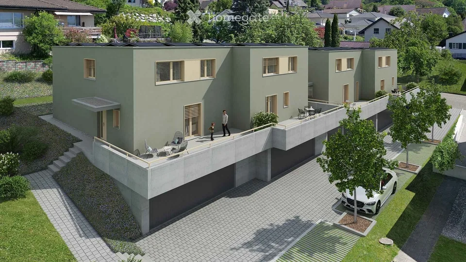 2 DEFH, 5.5-Zimmer-Doppeleinfamilienhäuser - Bogenstrasse 1a-d Sarmenstorf – Foto 2 von 6