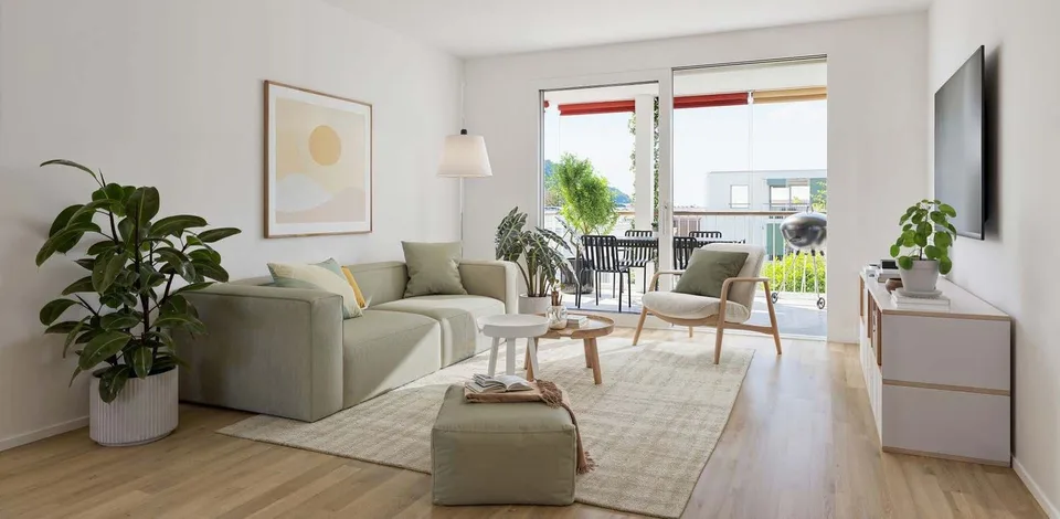Appartamento 3.5 locali con ampio balcone in vendita a Suhr – foto 2 di 7