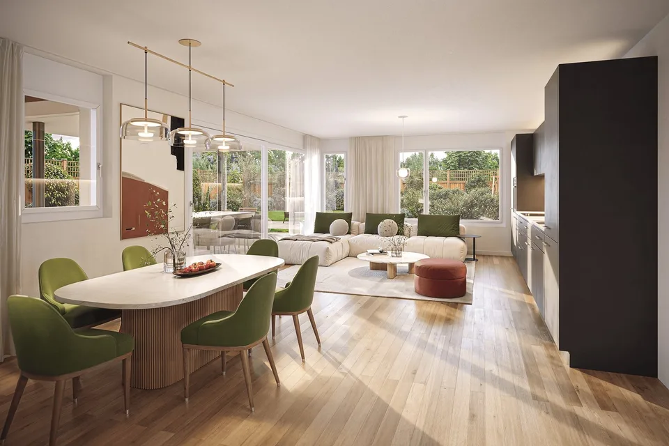 Appartement 3.5 pièces élégant dans le projet neuf Affino – photo 2 sur 6