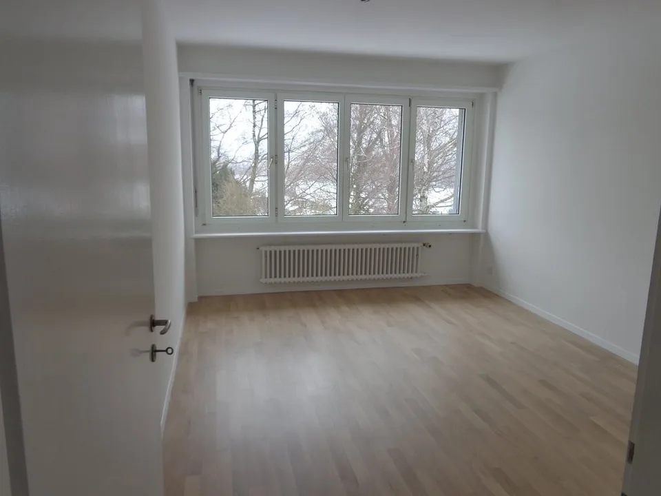 Grosszügige Wohnung mit Cheminée und Ausblick ins Grüne – Foto 11 von 12