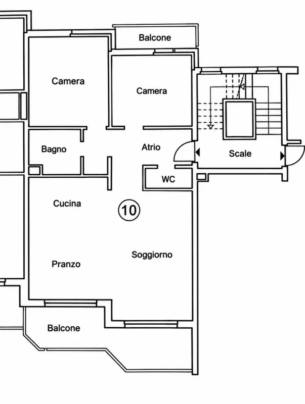 VEZIA - AMPI 3.5 LOCALI TRASFORMABILI IN 4.5, CON TERRAZZA O GIARDINO – foto 12 di 12