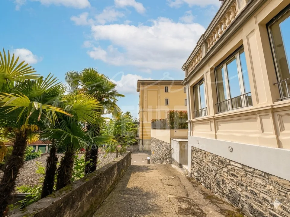 4,5 locali con giardino privato e ampie terrazze a Lugano-Cassarate – foto 10 di 11