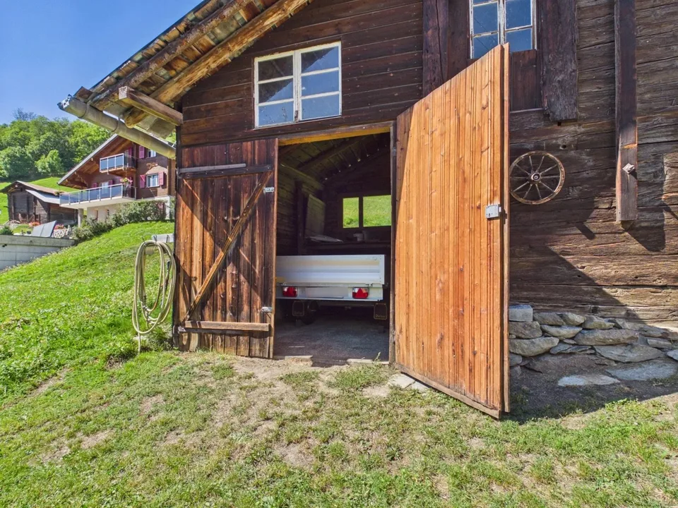 Stall-Scheune mit Zweitwohnsitzpotenzial bei der Riederalp – Foto 4 von 15