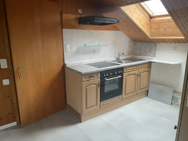 Appartement mansardé charmant et accueillant avec une superbe vue et une terrasse donnant sur le verdure – photo 4 sur 8