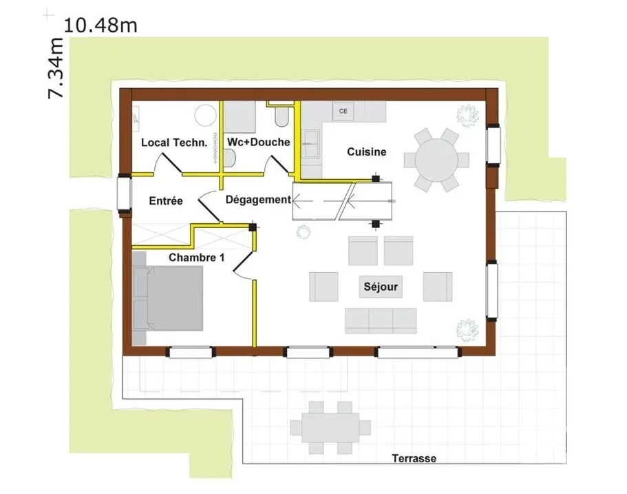4.5 Zimmer Chalet in Basse-Nendaz – Foto 9 von 13