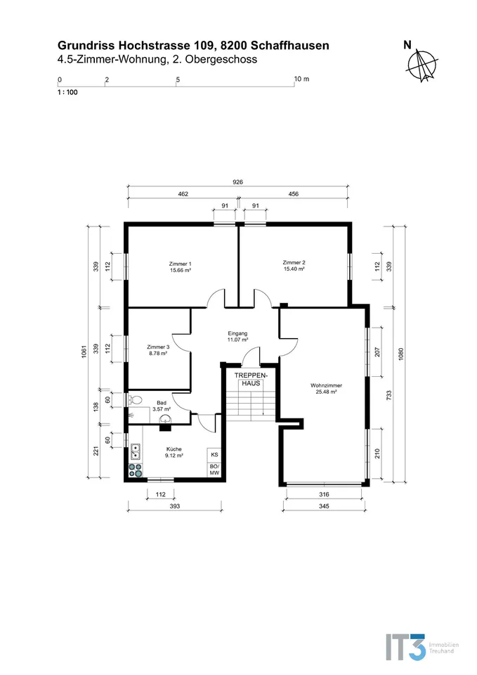 Bright and modern 4.5-room apartment with well-thought-out floor plan – photo 10 of 10
