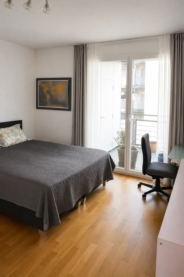 Charmante 5.5-Zimmer-Wohnung mit Balkon und herrlicher Aussicht in Rubigen – Foto 9 von 23