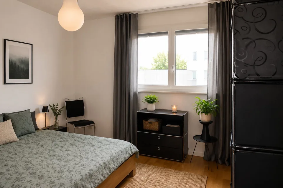 Charmante 5.5-Zimmer-Wohnung mit Balkon und herrlicher Aussicht in Rubigen – Foto 13 von 23