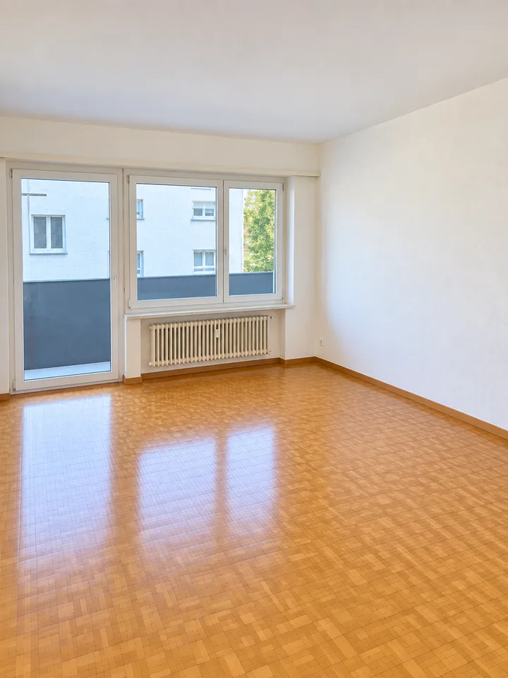 Helle 3.5-Zimmer-Wohnung mit Balkon an ruhiger Lage – Foto 3 von 12