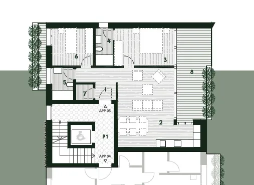 AFFITTASI IN NUOVA COSTRUZIONE A MINUSIO - APPARTAMENTO 3.5 LOCALI – foto 11 di 11