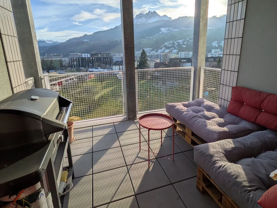TEMPORAIRE : 01.11. - 31.12.2026 : Appartement meublé de 3,5 pièces dans un immeuble neuf – Kriens, Nidfeldstrasse – photo 4 sur 13