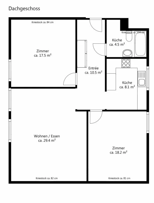 3.5 Zimmer Wohnung in Hettlingen – Foto 17 von 18