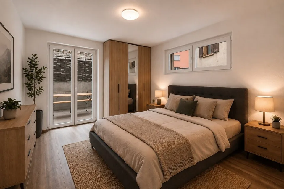 Moderne Wohnung, im Herzen des alten Dorfes – Foto 3 von 5
