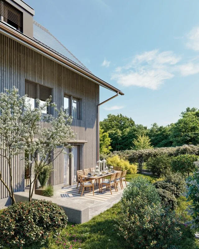 4.5-room garden apartment with a dreamy seating area in the green – photo 7 of 12