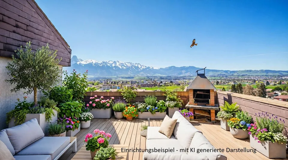 À vendre à Steffisburg : maison en rangée de 5,5 pièces avec haute confidentialité – photo 11 sur 13