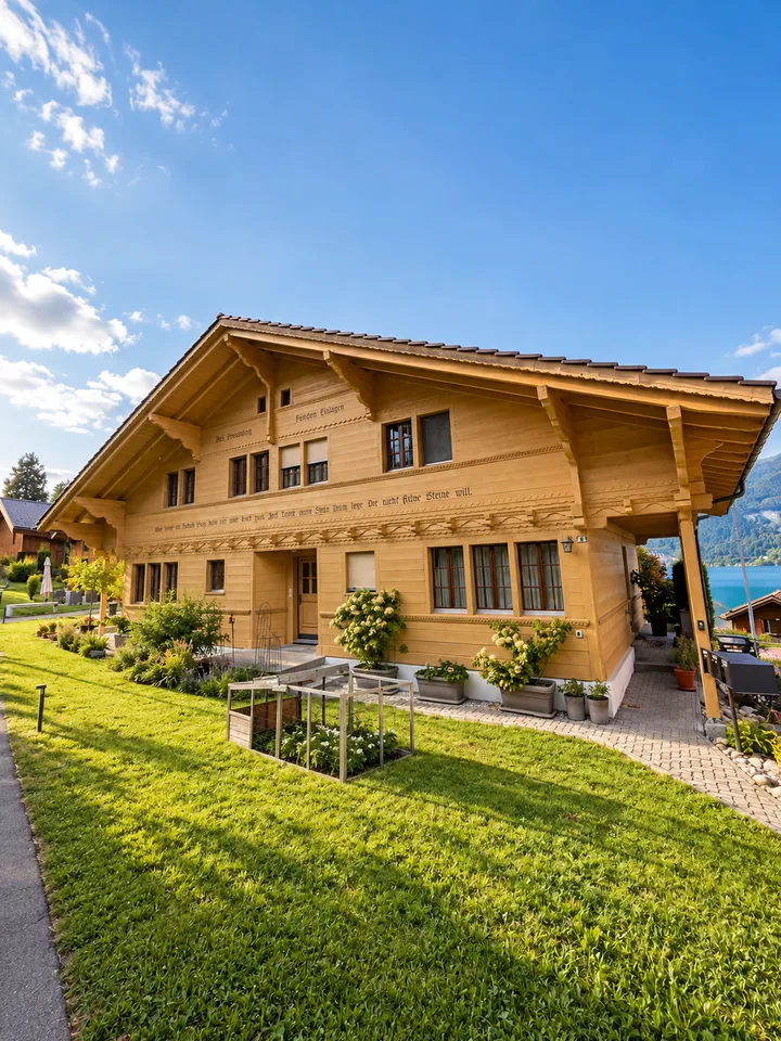 Charmante 4-Zimmer-Wohnung mit Balkon in Leissigen – Foto 11 von 11
