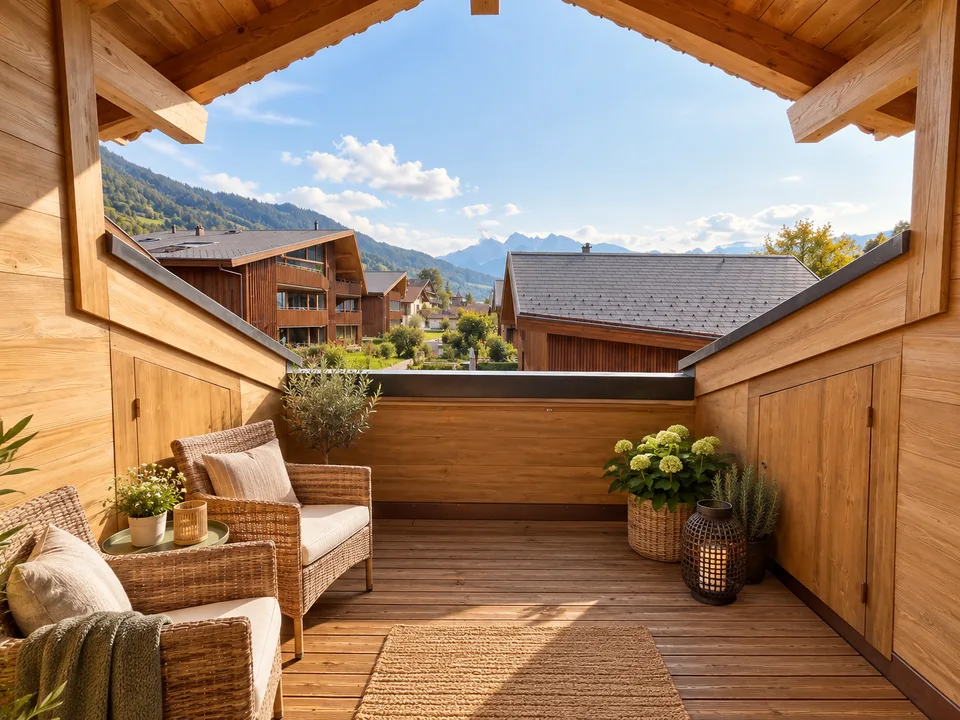 Charmante 4-Zimmer-Wohnung mit Balkon in Leissigen – Foto 5 von 11
