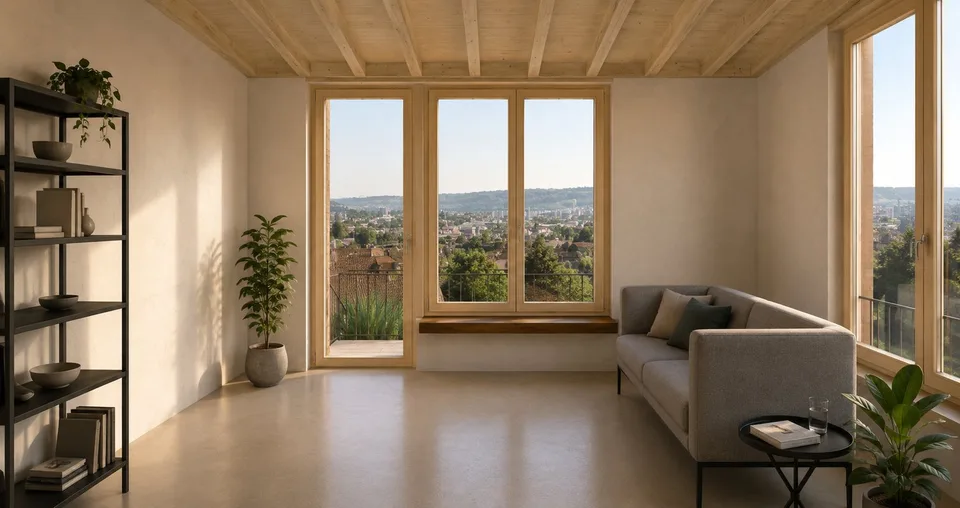 Einfamilienhaus 5.5 Zimmer, eigener Garten von 127 m² — neue Holzkonstruktion, Biel/Bienne – Foto 3 von 12