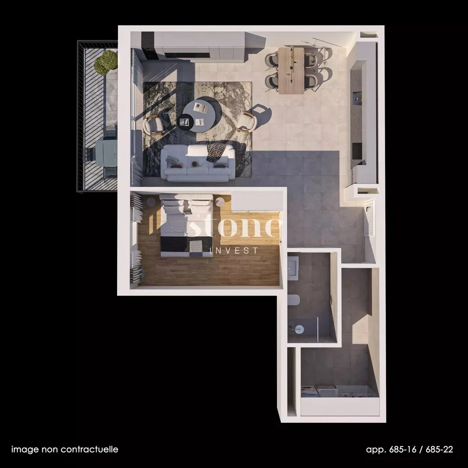 2.5 Zimmer Wohnung in Porrentruy – Foto 4 von 10