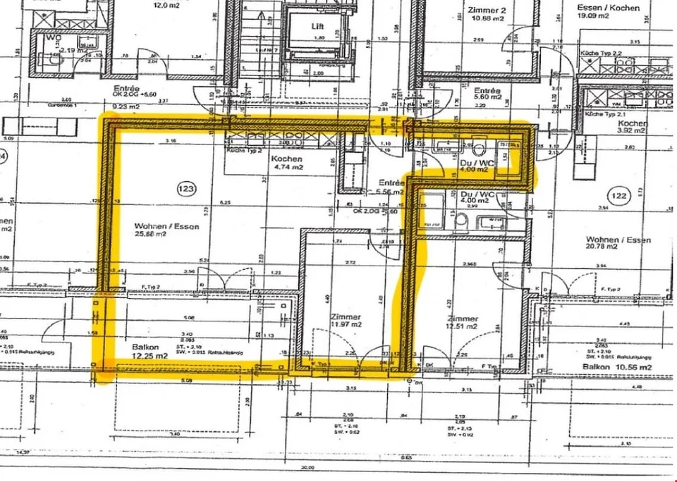 2-Zimmerwohnung mit grossem Balkon – Foto 10 von 10