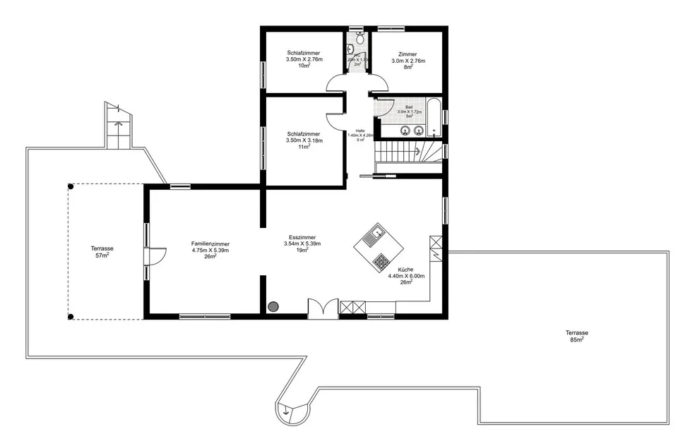Wohnen im Grünen - Ihr Zuhause mit privatem Naturpool – Foto 12 von 12