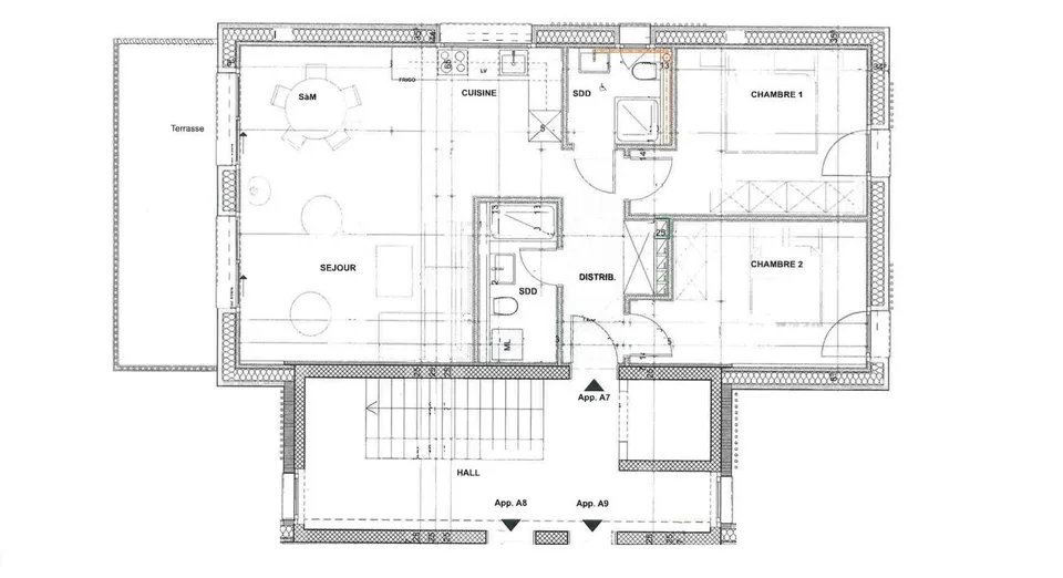 Appartement de 3.5 pièces dans les combles – photo 2 sur 2