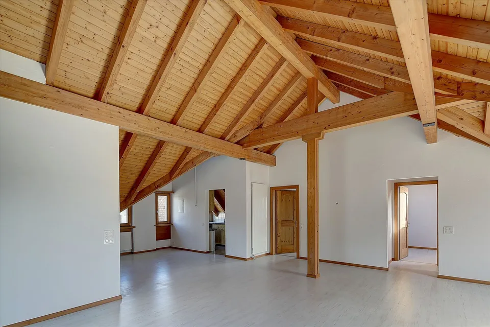 Appartamento mansardato accogliente con caminetto e charme particolare – foto 2 di 11