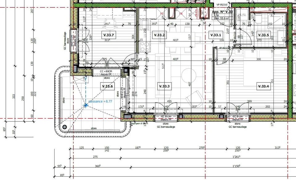 Möblierte 3.5-Zimmer-Wohnung zur Miete – Foto 7 von 8