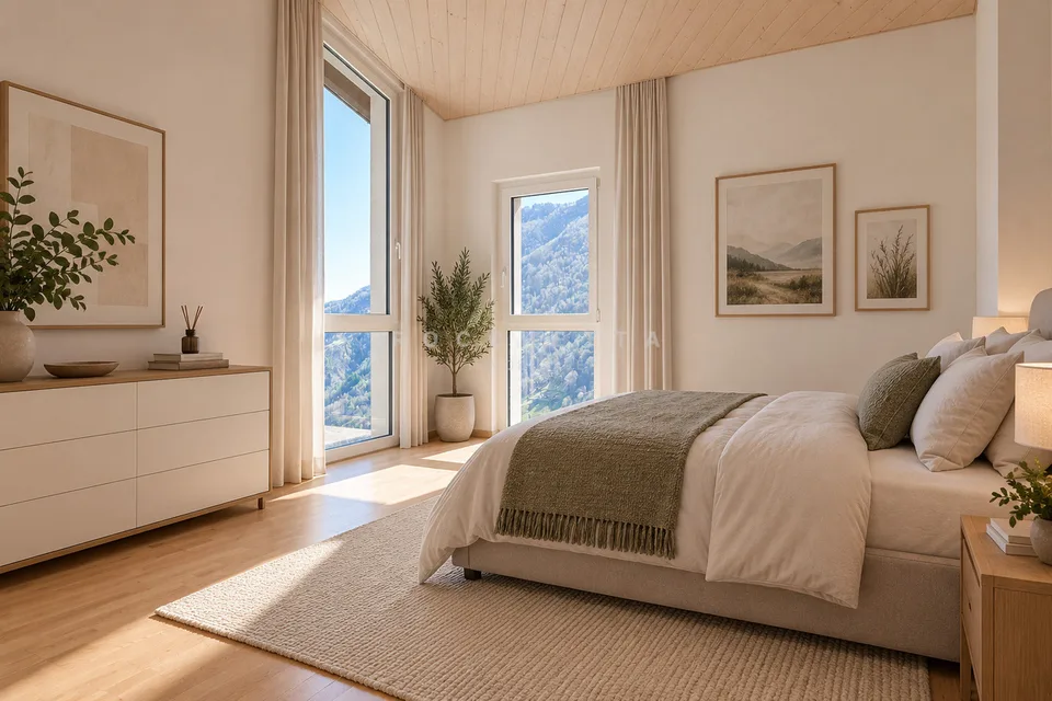Casa unifamilare con tanto sole e fantastica vista nel verde – Foto 9 von 13