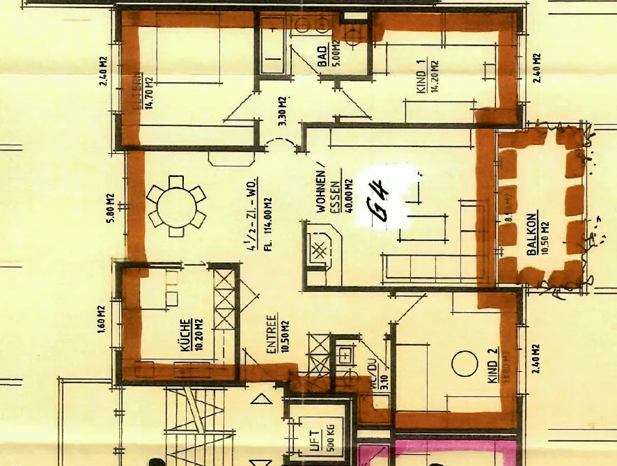 Bel appartement 4.5 pièces dans un quartier calme – photo 8 sur 8