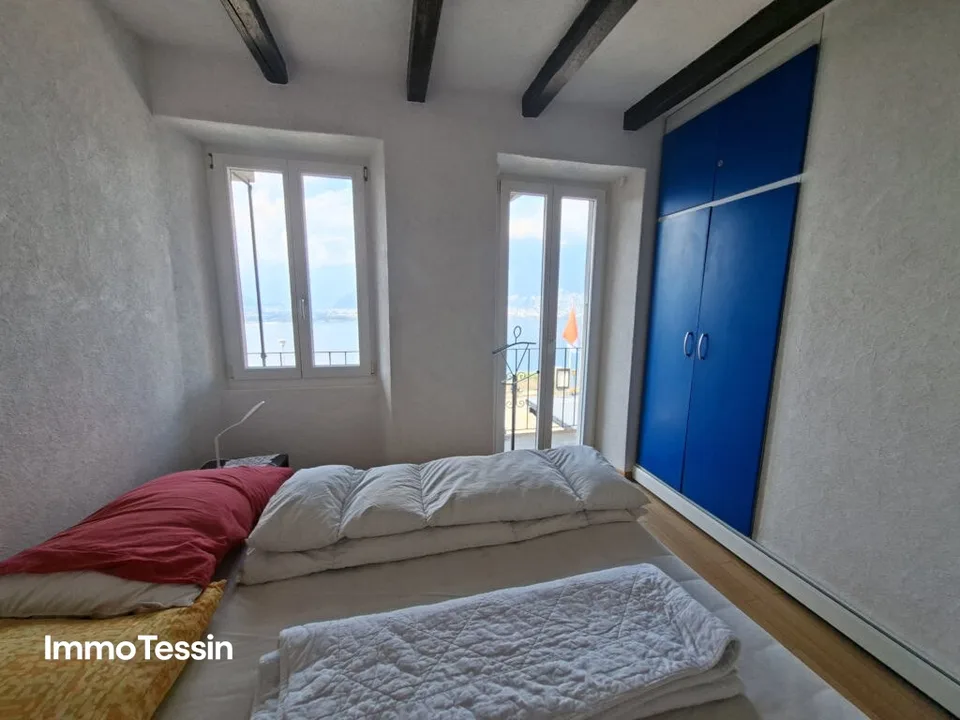 Traditionelles Tessinerhaus mit 2 separaten Wohnungen und atemberaubende Sicht auf den Lago Maggiore – Foto 13 von 13