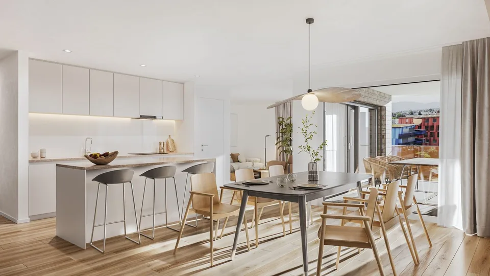 Neubauprojekt "Widnau West" - 4.5-Zimmer-Wohnung an ruhiger Zentrumslage mit vielen Extras – Foto 2 von 8