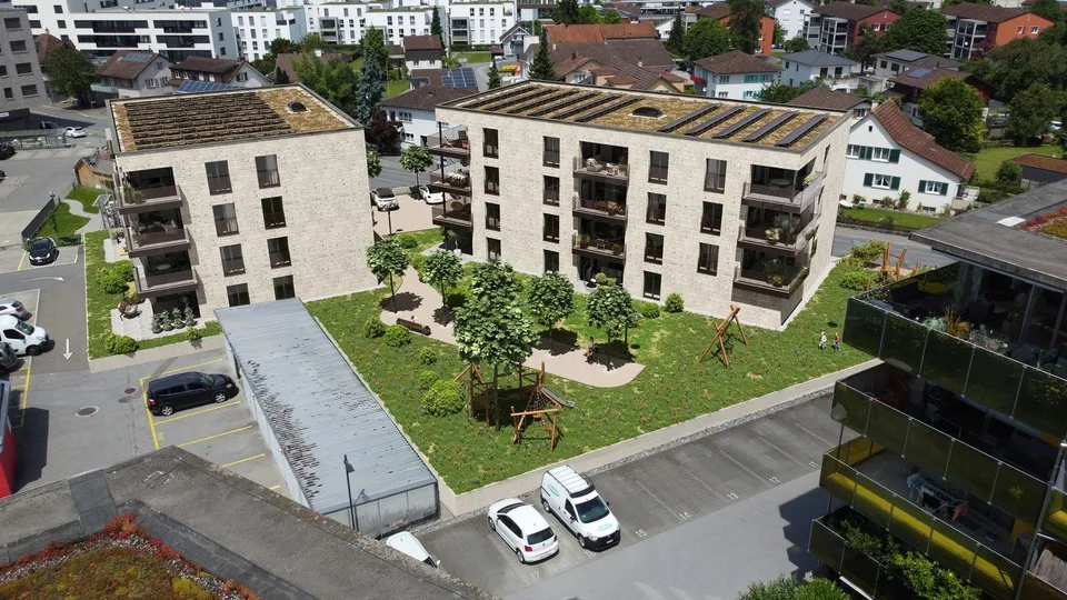 Neubauprojekt "Widnau West" - 4.5-Zimmer-Wohnung an ruhiger Zentrumslage mit vielen Extras – Foto 6 von 8