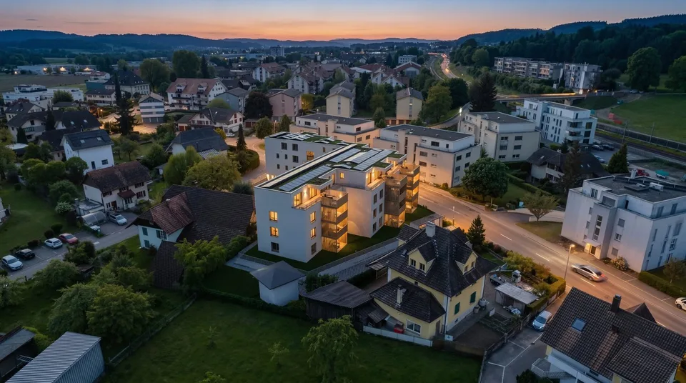 Grosszügige 5.5-Zimmer-Neubauwohnung mit Balkon oder Garten – Foto 4 von 5