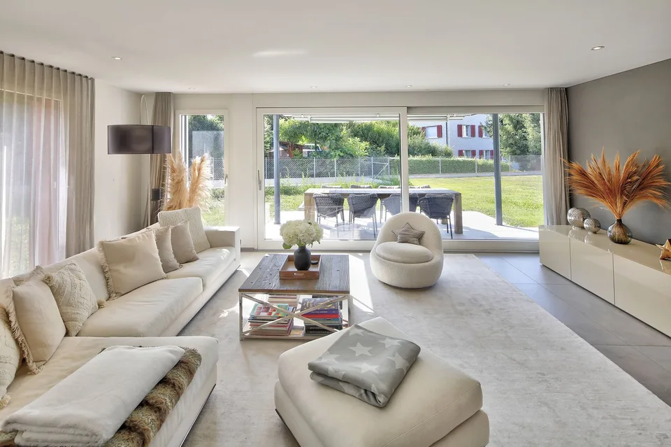 Grand appartement de jardin exclusif de 5,5 pièces avec beaucoup d'espace environnant – photo 8 sur 21