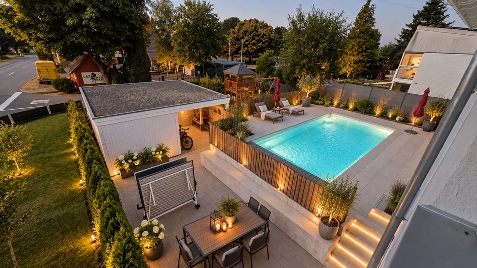 Modern single-family house with pool – photo 10 of 12