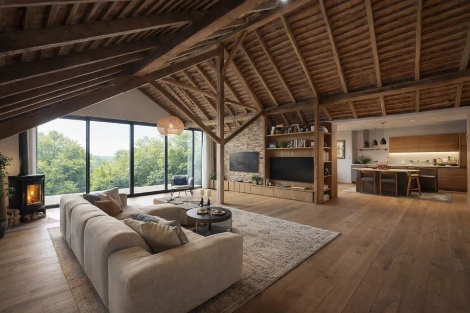 5.5 Zimmer Einfamilienhaus in Correvon – Foto 12 von 14