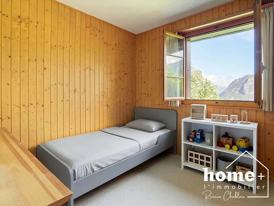 Chalet individuale di 4,5 locali con panorama eccezionale, a 10 minuti da Sion – foto 6 di 13