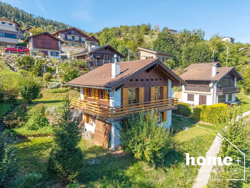 Chalet individuale di 4,5 locali con panorama eccezionale, a 10 minuti da Sion – foto 2 di 13