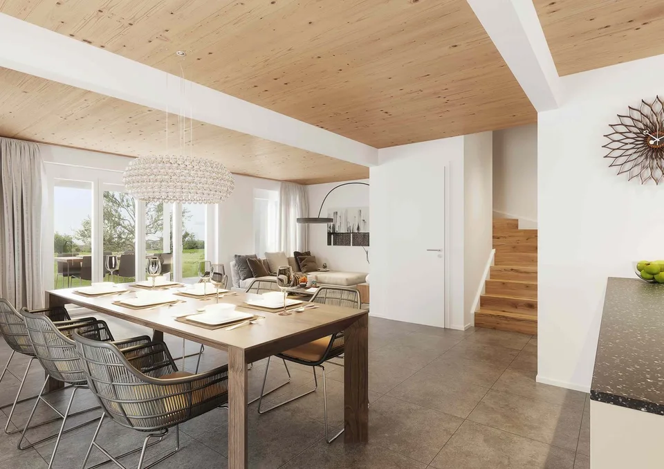 Neubau-Reiheneinfamilienhaus mit 4.5 Zimmern und herrlicher Aussicht in Hüttlingen – Foto 10 von 16