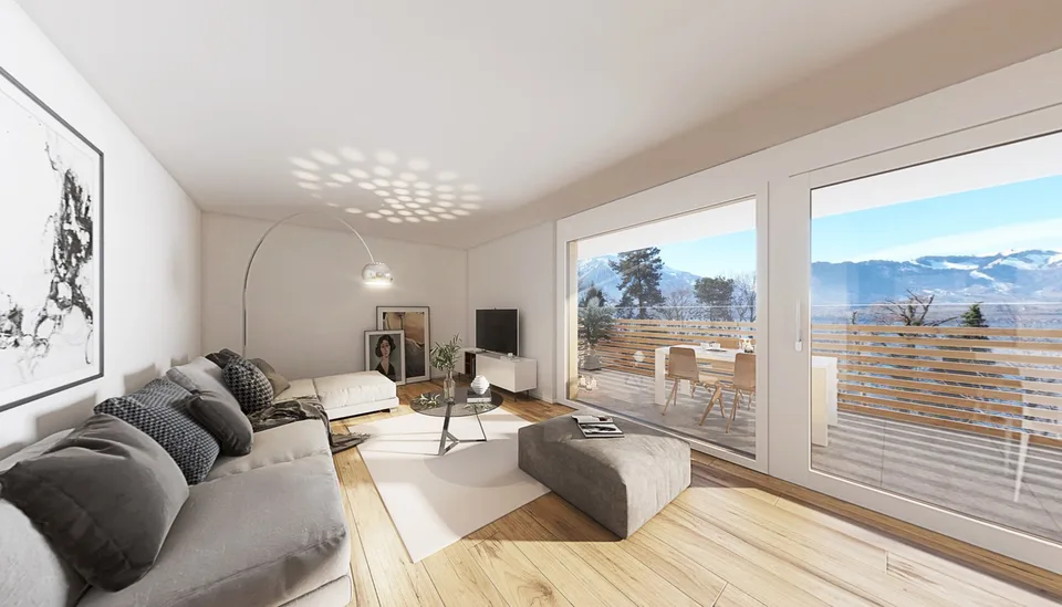 Newly built 4.5-room apartment on the 2nd floor in Gunten – photo 2 of 9