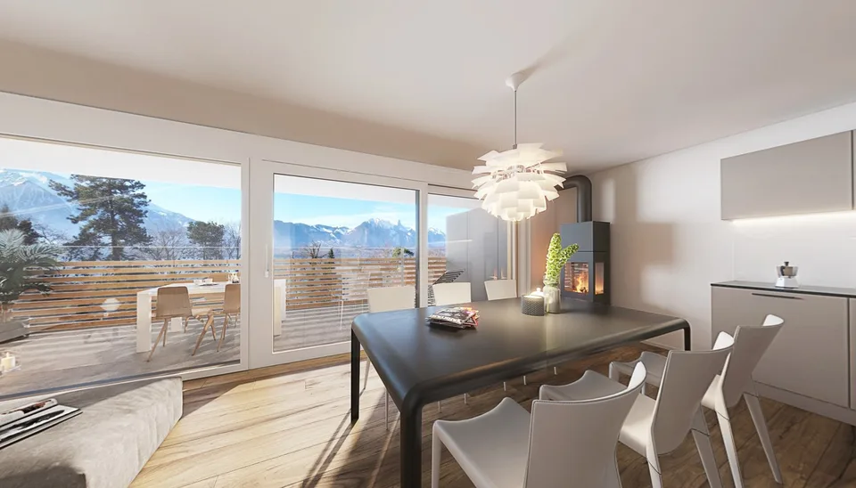 Newly built 4.5-room apartment on the 2nd floor in Gunten – photo 3 of 9