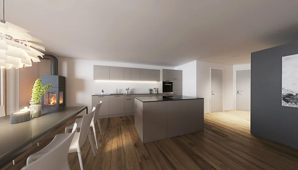 Newly built 4.5-room apartment on the 2nd floor in Gunten – photo 4 of 9