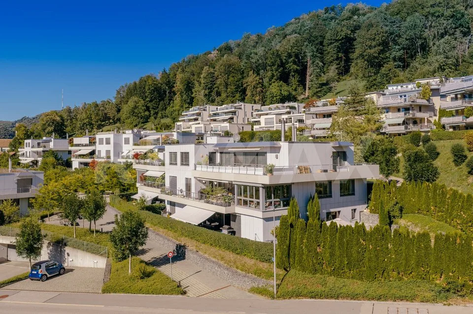Ampio spazio per vivere con apertura: appartamento di 6½ stanze sulla pendenza soleggiata – foto 2 di 13