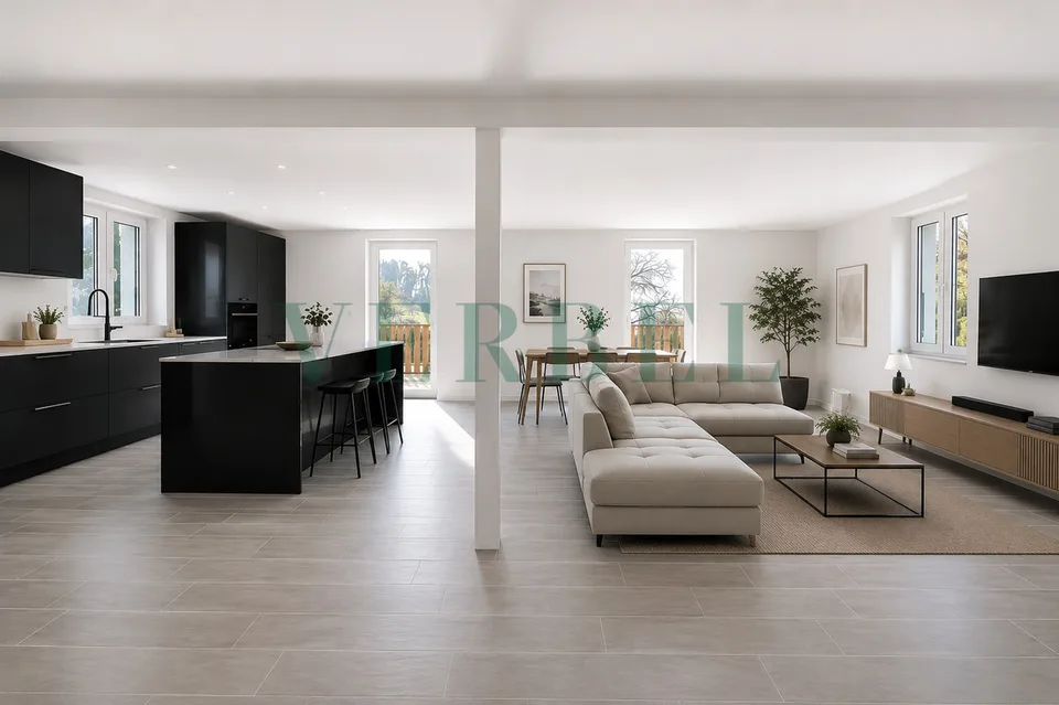 Maison contiguë de caractère avec grand jardin – photo 2 sur 8