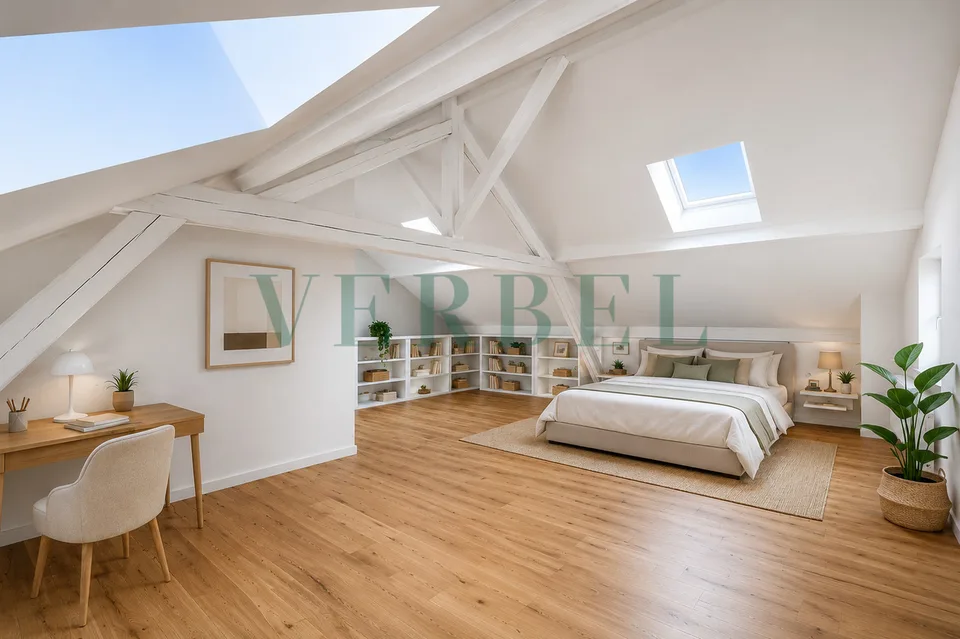 Maison contiguë de caractère avec grand jardin – photo 5 sur 8